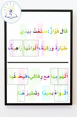نص حرف الهاء بالتهجي ( كل لون يُقْرَأُ على حِدَة ) ثم تقرأ الكلمة كاملة... #lightwavetoearth 