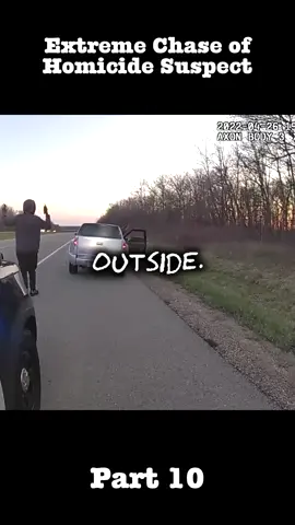 Extreme Chase of Homicide Suspect part 10 #policeofficer #pursuit #copusa #policeactivity #copstvshow #copsoftiktok #trending #foryoupage #fbyyy 
