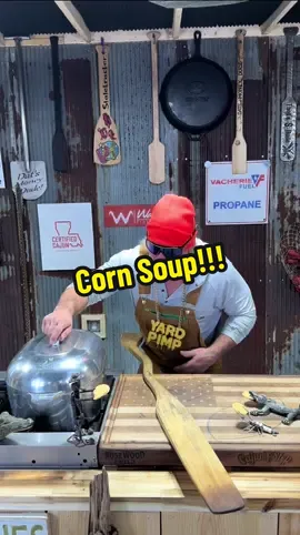 Corn soup on a cold day for da win!!! Strsight money dude! #cajun #cajuncooking #louisiana #louisianacheck #swamp #moneydude #bayou #crawfish 