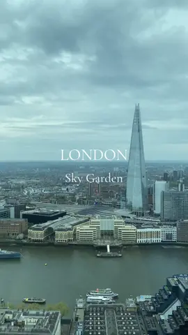 Sky Garden 📍London❤️Free 🆓 # #london#skygarden#londontiktok #londonlife#fy#viral #tiktok #amazing #placetovisit #freelondon #foryou #fy#fyp#fypシ #skygardenlondon  