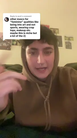 Replying to @jack no hate to this commenter specifically but its a good exmaple of how quick people are to find fault with masculine lesbians #transmasc #lesbian #butch #masc 