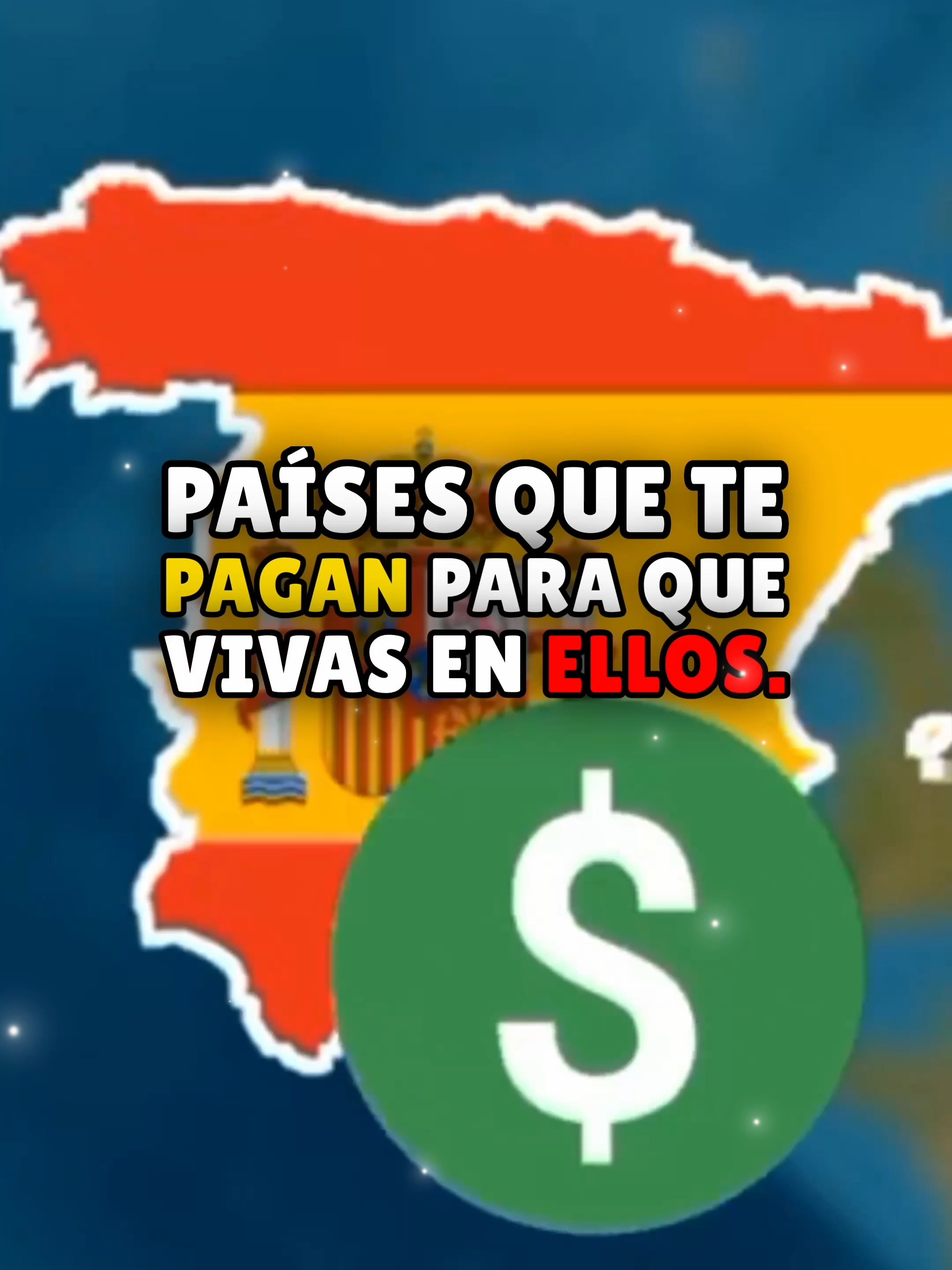 PAÍSES que te PAGAN para que VIVAS en ellos #dankev #dinero #paises #españa #chile #tendenciatiktok