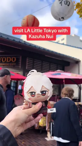 kazuha is so cute #GenshinImpact #kazuha #kaedeharakazuha #littletokyo #genshinimpact34 #fyp #losangeles #la #plushie 