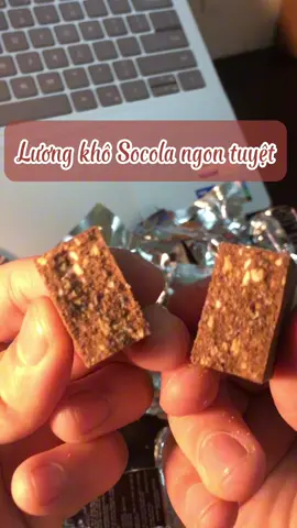 Lương khô Socola hot rần rần cả nhà ơi, thơm ngon dinh dưỡng mà giá cực mềm lun :> #luongkhomini #luongkho #luongkhomix #luongkhosocola #socola 