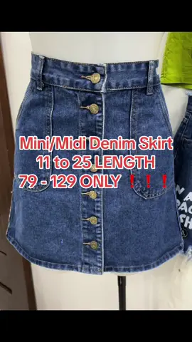 Mini and Midi Denim Skirt ❗️❗️❗️Live Selling 3PM.. #fyp #fypシ #foryou #foryoupage #ukayukay #ukay #thrift #thriftshop #denimskirt #miniskirt #midiskirt #shortskirt #thriftfashion #affordablefashion #liveselling #livesellingph
