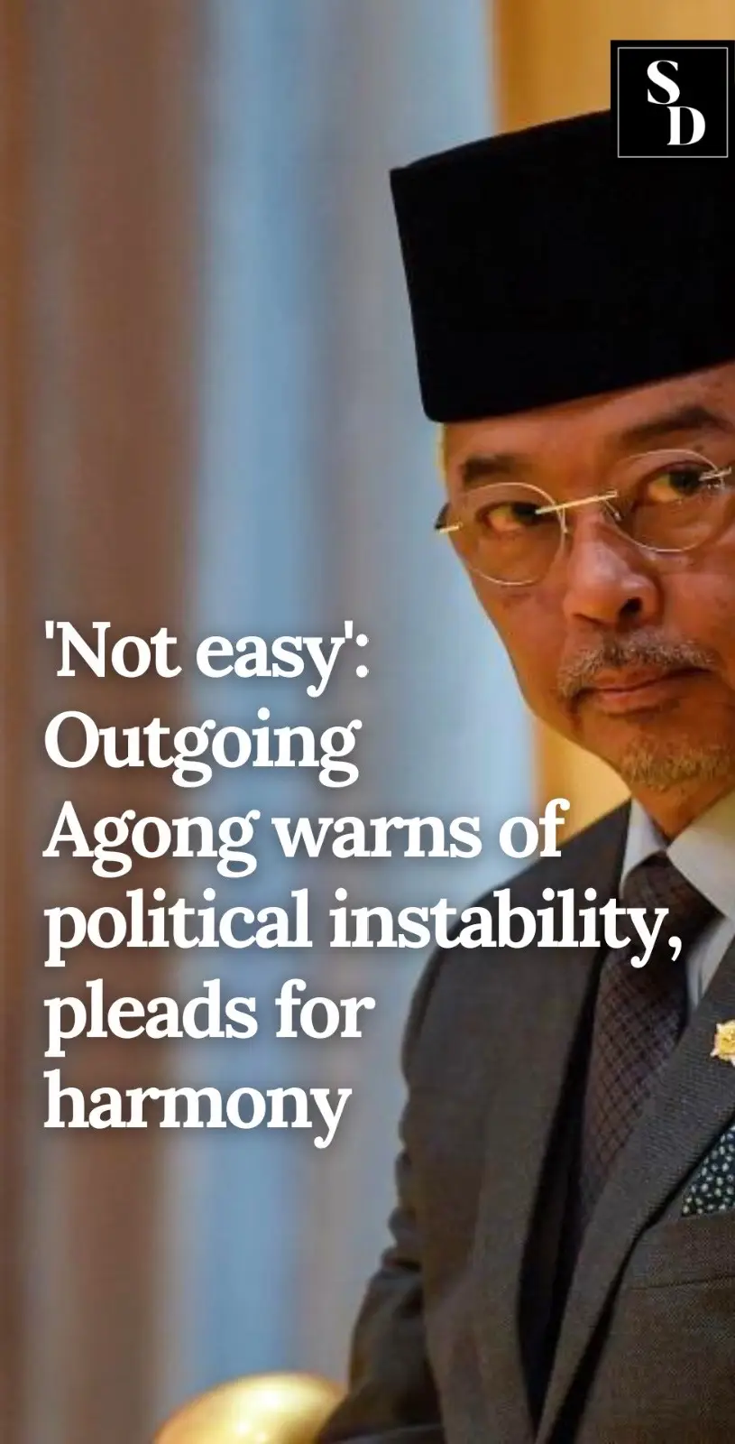 Visit www.sinardaily.my for more stories. #AlSultanAbdullah #Agong #Madani #Government #Politics #Unity #King #SinarDaily