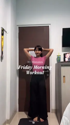 tim pagi sini gabung. Sebenernya workout itu bisa dijam berapa aja, tapi pagi itu kerasanya lebih fresh aja ya gak? #olahraga #workout #Fitness #turunberatbadan #workoutdirumah #fypシ #foryoupage #weightloss #fullbodyworkout #workoutmotivation 