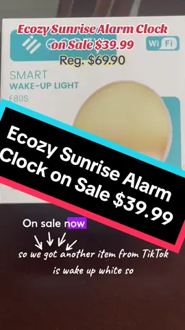 Best Alarm Clock with lights, sound and Radio  #holidaygiftguide #ecozy #ecozyalarm #tiktokshop #onsale #alarmclock #sunrisealarmclock #imthebravest #tiktokvairal #tiktokshopvalentinesday 