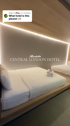 Replying to @🇵🇸🍉جنة   Always get asked where we are staying whenever I post that I’m here! If you’re visiting london and want to be in the perfect location for activities such as the Theatre, visiting chinatown, covent garden, Soho etc this is where you want to stay!  📍Zedwell Hotel, Picadilly circus  *PR Stay   #zedwellhotel #zedwell #zedwellpiccadilly #london #londonhotel 