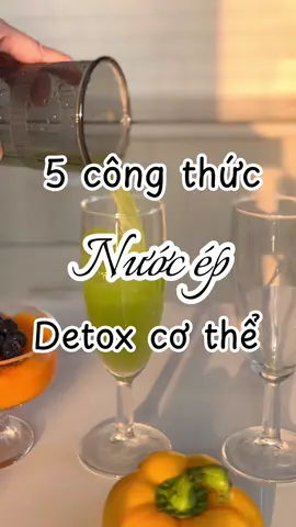 5 công thức nước ép detox cơ thể ngày giáp tết #hanhthichnuocep #heathylifestyle #juicingtutorials #juice #nuocep 