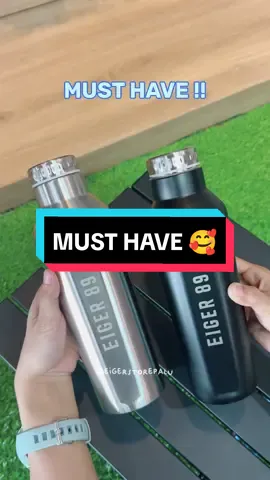 MUST HAVE 🥰  - Selfoss adalah botol minum yang cocok digunakan untuk menemani Anda saat berkemah, traveling, maupun berkegiatan sehari-hari. Botol minum ini memiliki fitur double wall vacuum insulated, yang memungkinkan untuk membuat minuman Anda tetap panas atau dingin selama kurang lebih 12 jam. Terbuat dari bahan stainless steel dengan food grade murni, botol minum ini bebas BPA, sehingga aman digunakan. Fitur : 1. Fitur ini memungkinkan untuk membuat minuman Anda tetap panas atau dingin selama kurang lebih 12 jam 2. Terbuat dari bahan stainless steel dengan Food Grade murni, yang ringan namun berkualitas 3. Botol ini tidak akan mengalami pengembunan yang dapat meninggalkan bekas air pada meja Anda 4. Bahan ini terbebas dari bahan BPA atau bisphenol-A (zat kimia sintetis) --- #eigerstorepalu  #EigerAdventure #EigerTropicalAdventure #ExploreToShare #eigerauthentic1989 #eigerproduct #eigercatalogue #eigercatalog #tumblereiger  #eigerianpalu #eigerbottle  #botolairminum #soalpalu  #infokotapalu  #like4likes  #infojualbeli  #sekitarpalu #likepalu