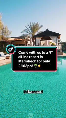 Come with us to📍Valeria Madina Club Resort in Marrakech 😍  Grab your swimwear and pack up your holiday must haves as you can have a one week all inclusive stay at this beautiful resort from only £462pp 🕺🏼 Use promo code BIGSALE to save even more 💸 LINK IN BIO #marrakech #morocco #marrakesh #marrakeshhotels #allinclusivemarrakesh #easyjetholidays #packageholidaymarrakesh #valeriamadina