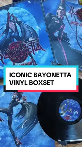 Bayonetta on vinyl 🔮💫 Including the iconic ‘Fly Me To The Moon’ remix! Just arrived in our warehouse and are ready to be shipped ☄️  #bayonetta #bayonettatiktok #vgm #gamingfyp #vgmvinyl #vinylunboxing #bayonettafyp 