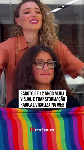 A cabeleireira Gue Oliveira (@gueoliveira) viralizou mais uma vez nas redes sociais ao mostrar a #transformação #radical de um garoto de 12 anos. João Pedro queria mudar o #visual, mas estava com medo do resultado. No entanto, ele decidiu enfrentar o desafio e cortou parte do #cabelo no salão de Gue. O resultado final impressionou o garoto. O que você achou? #TikTokNotícias @Gue Oliveira 