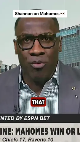 #shannonsharpe says #patrickmahomes is in a league of his own 👀 #nfl #chiefs #football