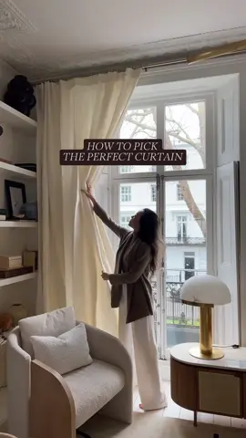 How to pick the right curtains #interiordesign #aesthetic #curtains 