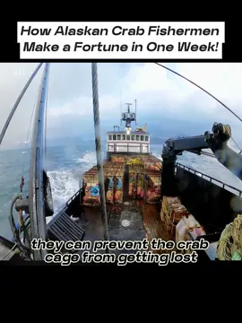 How Alaskan Crab Fishermen Make a Fortune in One Week! #fyp #foryou #foryoupage  #catchfish