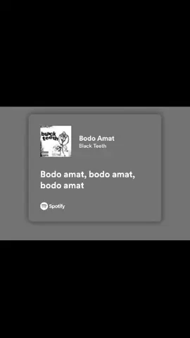 #Blackteeth #bodoamat 