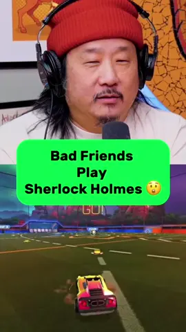 BadFriends act like Sherlock Holmes 🤨 #badfriends #bobbylee #andrewsantino #chrisdistefano 