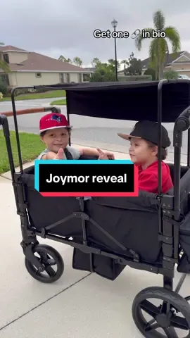 If you were thinking about getting a wagon for your kids - do it. 🙌 We love Joymor, price and quality  is awesome. Worth buying it! #babytiktok #MomsofTikTok #tiktokmademebuyit #strollerwagon #babyitemsmusthave #wagonstoller #joymor #sahm #kidsoftiktok 