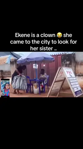 Ekene is so real ,,, she came to the city to look for her sister without informing her 😂#fyp #fyp #foryou #fyp 