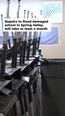 The La Mesa-Spring Valley School District says it will take at least a month to clean up the damage from last Monday’s storm at Bancroft Elementary.