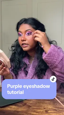 Replying to @Monica Ravichandran ✨ realized I never posted the purple ombre eyeshadow tutorial on tiktok, oopsies! @Blend Bunny Cosmetics lure pallette is so pretty 💜  #blendbunnycosmetics #blendbunnylure #eyeshadowtutorial #purpleeyeshadow #ombreeyeshadow #browngirlfriendlymakeup 