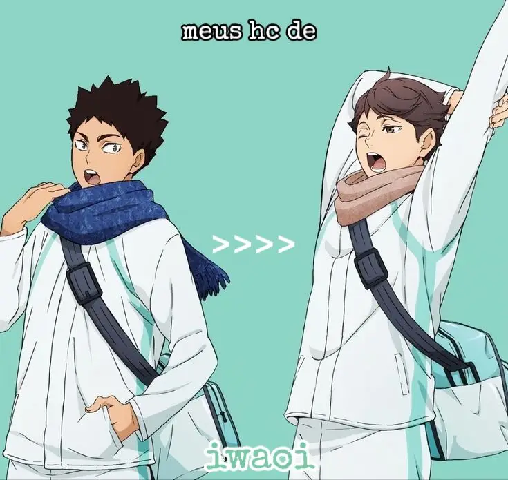 os emojis do meu celular sao um lixo 😞 #oikawassz #oikawa #iwaizumi #iwaoi #haikyuu #fy 