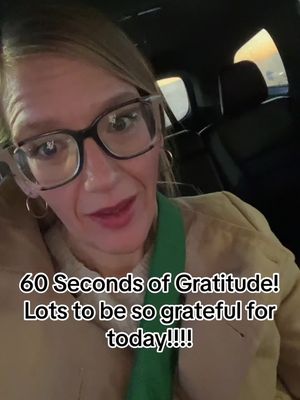 60 seconds of gratitude! #mindset #mindsetshift #mindsetmotivation #grateful #happymondayeveryone 