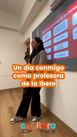 Un dia conmigo como profesora de universidad 👩🏻‍🏫🍎🤓 #coolturafiscal #licenciatura #contadora #contadores #fiscalista #Ibero #LaIbero #SantaFe #Rutina #GRWM 