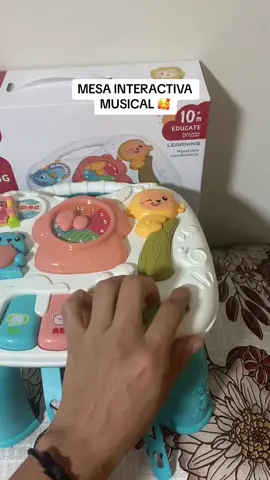 Mesa Interactiva Musical…..solicitalo al 933077803#mesadidactica #mesainteractiva #pianomusicalparabebés #juegosdidacticos #parati #fouryoupagee 
