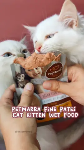 PETMARRA FINE PATES KITTEN WET FOOD POUCH OCEAN FISH AND TUNA 80G #fypシ #fypシ゚viral #foryoupage #cat #catlover #tiktokfindsph #furbabies #kitten #petmarra #furmommies 