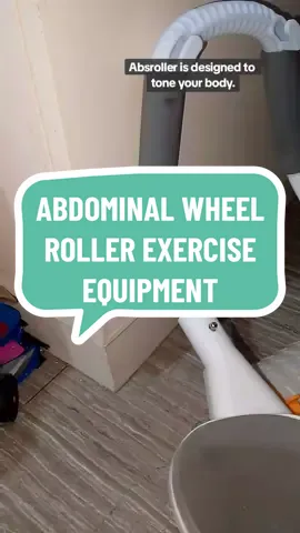 A must have Abs Roller that is designed to tone your body.!  check my yellow basket!! #absroller #weightloss #abdominalwheel #fyp 