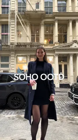 soho ootd 🫶🏻 wearing my new favorite cashmere dress 🥹 #OOTD 
