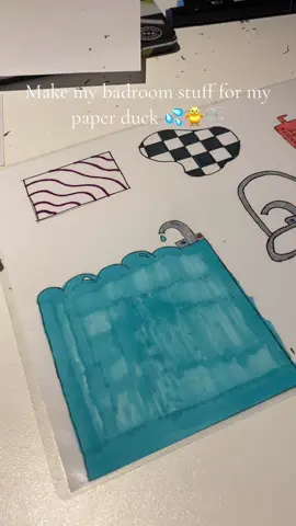 What things do i need to make for my bathroom?🫧🤨#fyp #fyp #fy #paperduckcraft #paperduck #bella 