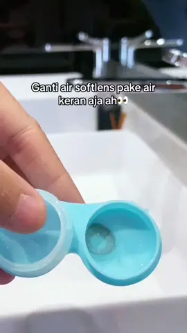 Emang boleh ganti air solution dengan air keran?😰