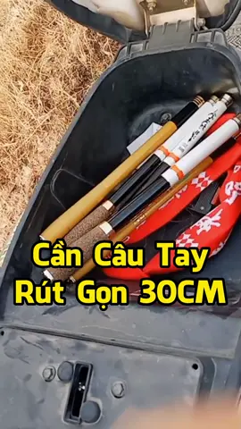 Cần câu rút gọn 30cm, bỏ cốp xe, độ cứng 6H, dài 3,6m, 4,5m. Mang đi câu rô chép siêu tiện lợi #caucachep #caucaro #caucadiec #cauca #cancaurut #cancaurutgon #cancautay #cancautay6h #cancaucachep #cancau #cancauca