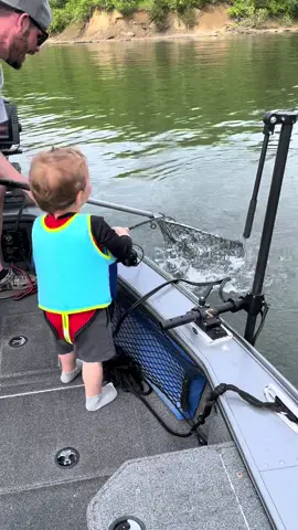 My 2 year old doing what he does best! I love his passion, you can see it in his reaction after catching this Saugeye! #fishing #casting #saugeye #walleye #kids #prouddad #bass #largemouth #trolling #muskie #playing #Outdoors #outside #jesusisking #praying #Love #passion #life #fun #boating 