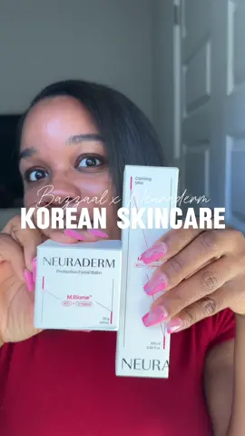 #giftedandgrateful HONEST REVIEW: I love the calming mist (if you cant tell by the video lol). Its very hydrating and refreshing on the face, definitely adding it to my daily routine. The balm felt a litte heavy upon application, but once it dried down it was pretty weightless. Thank you again @BAZZAAL & #neuraderm #neuraderma #medytox #sensitiveskincare #ceramide 