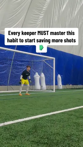 Keepers be sure to get in the habit of always moving your feet!🧤 @Keeperstop #keeper #goalie #433 #portero #Soccer #footy #futebol #futbol #arquero #goleiro #skills #goalkeeper #goalkeepers #goalkeepertraining #footballtiktok 