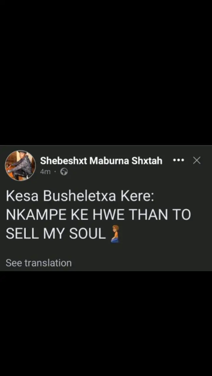 he will never join he rather die #shebeshxt #makompo