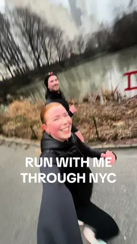 Bucket list moment ✅ 🤍 #Running #runwithme #morningroutine #Fitness #wellness #newyork #fy #thatgirl #girltherapy #runtok #fitcouple 