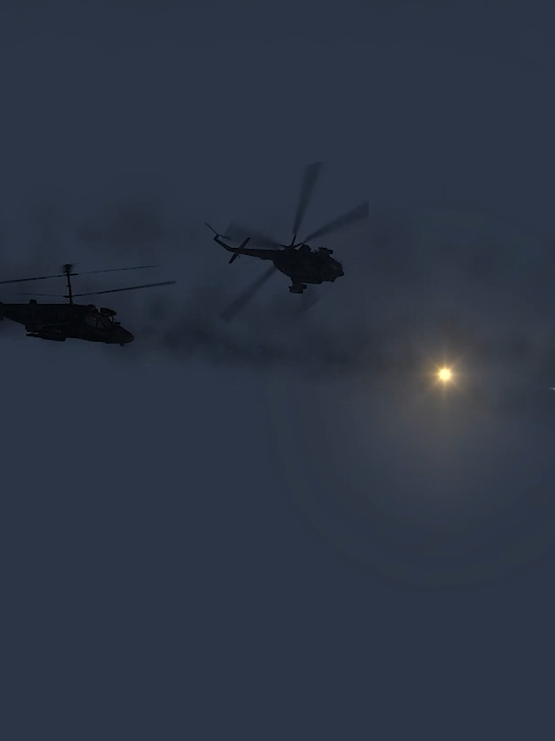 Ka-52 Helicopter in ACTION - Military Simulation - ArmA 3 #cram #arma3 #simulation #helicopter