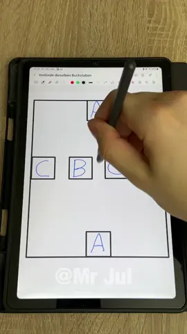 Connect The Same Letters Without Crossing The Lines!