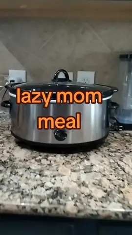 i liked it #lazymommeal #crockpotmeal 