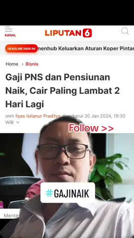 Heboh naik gaji #naikgaji #gajipns #gajipppk #pns #asn #p3k #pppk 