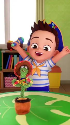 When you sing, the cactus doll copies you!🌵 #cactus #cactustoy #memestiktok #Brody #Bebefinn #education #kidsongs #songforkids #tiktokkids #toddleractivities #bebes #baby #animation #youtube #fyp 