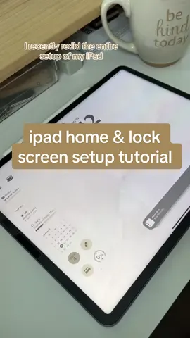 my first ever tutorial video!! let me know if you have any other questions!! 🫶🏼🌟 #ipad #lockscreenwallpaper #widgetsmith #ipadhomescreentutorial #ipadwidgets #ipadtutorial #aestheticlockscreen 