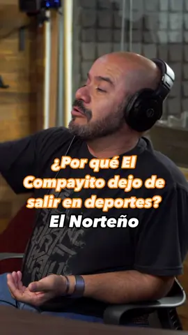 #ElNorteño nos contó en #LaCaminera porque #ElCompayito dejó de salir en deportes 😱