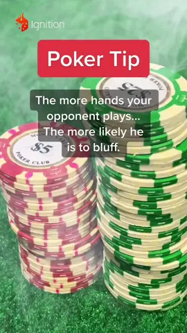 The wider their range the wider you’ll have to call #poker #pokertok #pokertip 